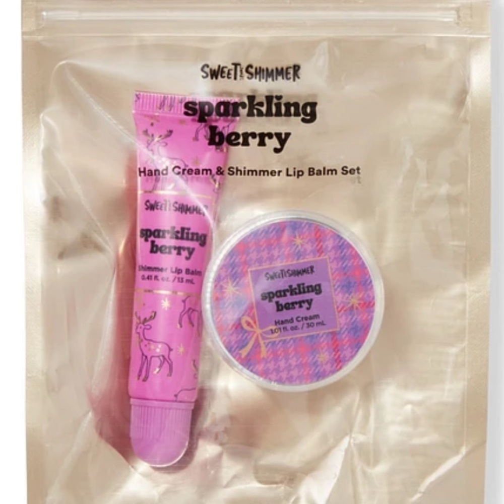 Sweet & Shimmer Sparkling Berry Lip & Hand Duo